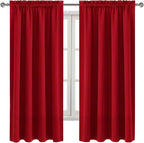 DWCN Blackout Curtains Room Darkening Thermal Insulated Bedroom Curtains Window - Image 9