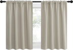NICETOWN 2 Panels Blackout Curtains, Rod Pocket Thermal Insulated Drapes - Image 4