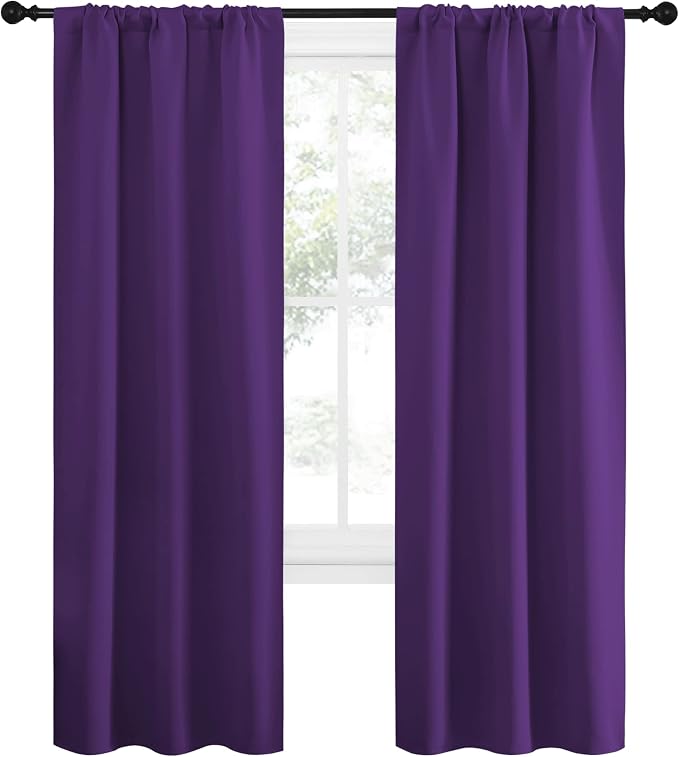NICETOWN Blackout Curtains for Living Curtains, Triple Weave Home Decoration - Image 2