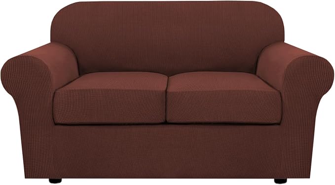 H.VERSAILTEX 3 Piece Stretch Sofa Covers by HVERSAILTEX
