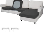 Easy-Going Stretch 4 Pieces Couch Cushion Covers by Easy-Going