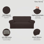 Easy-Going Stretch Oversized Loveseat Slipcover 1-Piece Sofa Cover Furniture - Image 3