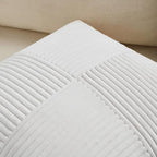 Fancy Homi 2 Packs Pure White Decorative Throw Pillow Covers 20x20 Inch - Image 3
