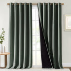 NICETOWN Dark Mallard 100% Blackout Curtains by NICETOWN