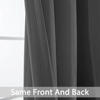 Yakamok 63 Inch Long Blackout Curtains - Image 3
