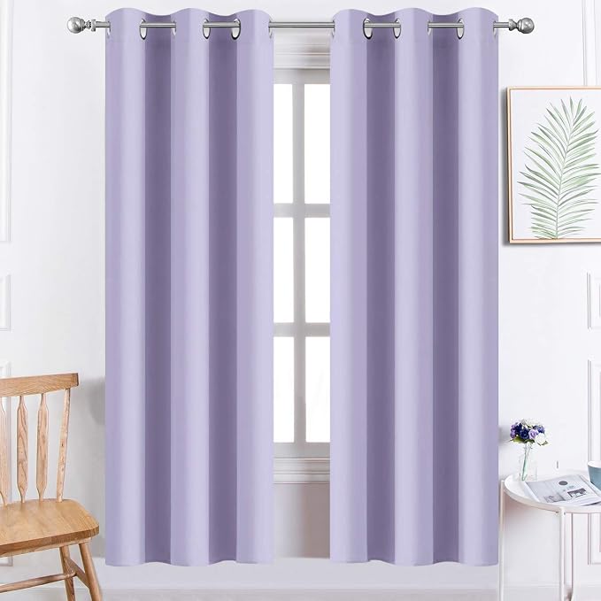 Yakamok Grommet Room Darkening Thermal Insulated Blackout Curtains Window Panels by Yakamok
