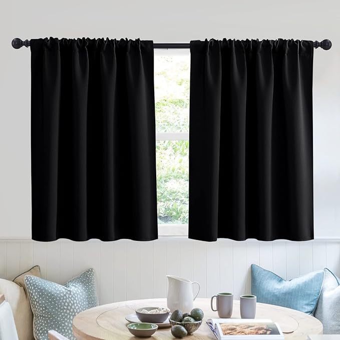 RYB HOME Short Blackout Curtains by RYBHOME