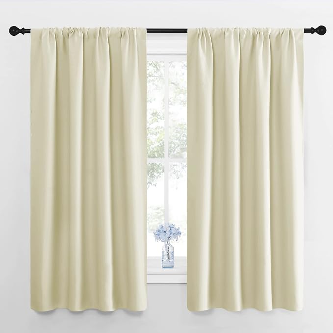 NICETOWN Blackout Curtains for Living Curtains, Room Darkening Window Curtain by NICETOWN