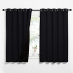 NICETOWN Complete 100% Blackout Curtains, Thermal Insulated & Energy Efficiency by NICETOWN