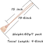 Fenghuangwu 4 Pack Curtain Tie Backs Rope Tassels - Image 2