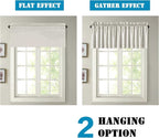 H.VERSAILTEX 2 Panels Blackout Valances - Image 6