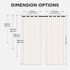 Joydeco Blackout Curtains 108 Inches Long 2 Panels Set, Thermal Insulated Long - Image 6