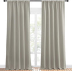 NICETOWN Blackout Curtains for Living Curtains, Room Darkening Window Curtain - Image 2