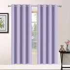 Yakamok Room Darkening Grommet Window Drapes Thermal Insulated Light Blocking by Yakamok