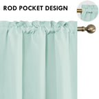 DWCN Blackout Curtains for Living Room Thermal Insulated, Energy Saving & Noise - Image 4