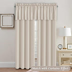 H.VERSAILTEX 2 Panels Blackout Valances - Image 3