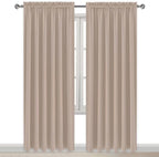 DWCN Blackout Curtains for Living Room Thermal Insulated, Energy Saving & Noise - Image 9