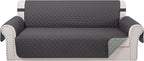 Reversible Oversized Sofa Covers Couch Cover Furniture Protector by LuxshareHome