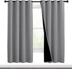 NICETOWN Full Shade Curtain Panels, Pair of Energy Smart & Noise Blocking Out by NICETOWN