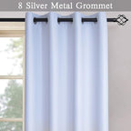 SimpleHome Ombre Curtains 52 x 63 Inch - Image 3