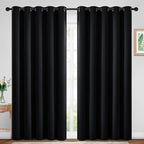 Yakamok 84 Inch Length 100% Blackout Curtains by Yakamok