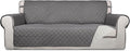 PureFit Reversible Quilted Sofa Cover, Water Resistant Slipcover Furniture by PureFit