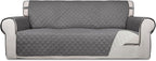 PureFit Reversible Quilted Sofa Cover, Water Resistant Slipcover Furniture by PureFit