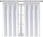 DWCN White Room Darkening Blackout Curtains - Image 9