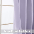 Yakamok Lilac Room Darkening Thermal Insulated - Image 5