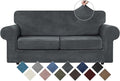 WEERRW Velvet Couch Covers for 2 Cushion Couch Sofa by WEERRW