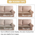 H.VERSAILTEX Velvet Stretch Couch Cushion Cover Plush Cushion Slipcover - Image 6