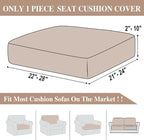 Couch Cushion Cover Seat Cushion Cover Stretch Armchair Cover Separate - Image 6