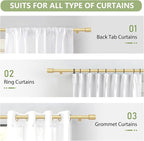 5/8” Diameter Curtain Rods 30-45 Inch, - Image 7