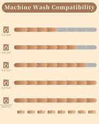 Madane Living Room 10x14 Area Rugs, Washable Low Pile Non-Slip Stain Resistant - Image 9