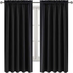 DWCN Blackout Curtains for Bedroom – Rod Pocket Thermal Insulated Noise - Image 8