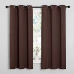 NICETOWN Nursery Essential Thermal Insulated Solid Grommet Top Blackout Curtains by NICETOWN