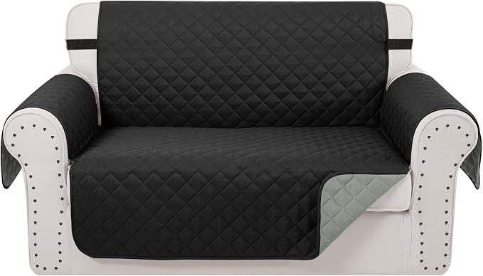 Reversible Loveseat Sofa Covers Couch Cover Furniture Protector by LuxshareHome
