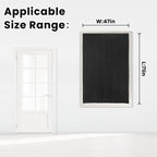Adhesive Blackout Curtains- Self Stick Shades Window Blinds Curtains No Rod - Image 7