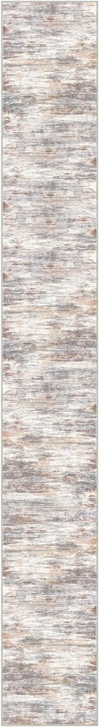 KOZYFLY Modern Abstract Washable Long Runner Rug 2.6x20 Hallway Rug Runner - Image 8