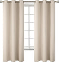 BGment Champagne Curtains 63 Inch Long by BGment