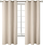 BGment Champagne Curtains 63 Inch Long by BGment