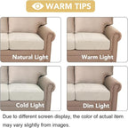 H.VERSAILTEX Super Stretch Individual Seat Cushion Covers Sofa Covers Couch - Image 7