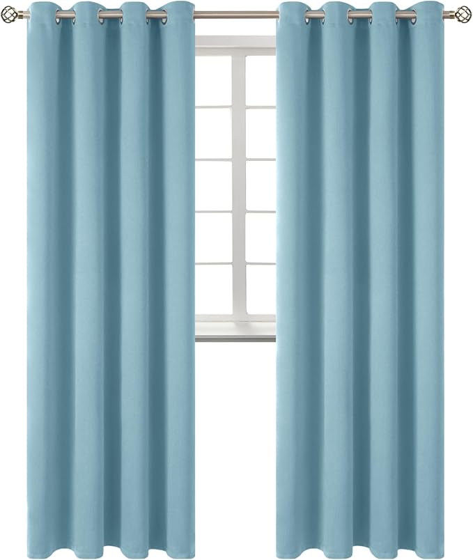 BGment Room Darkening Curtains 108 Inches Long by BGment