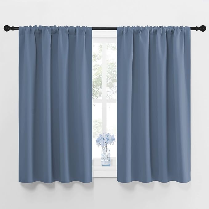 NICETOWN Blackout Curtains for Bedroom, Window Treatment Energy Saving Thermal by NICETOWN