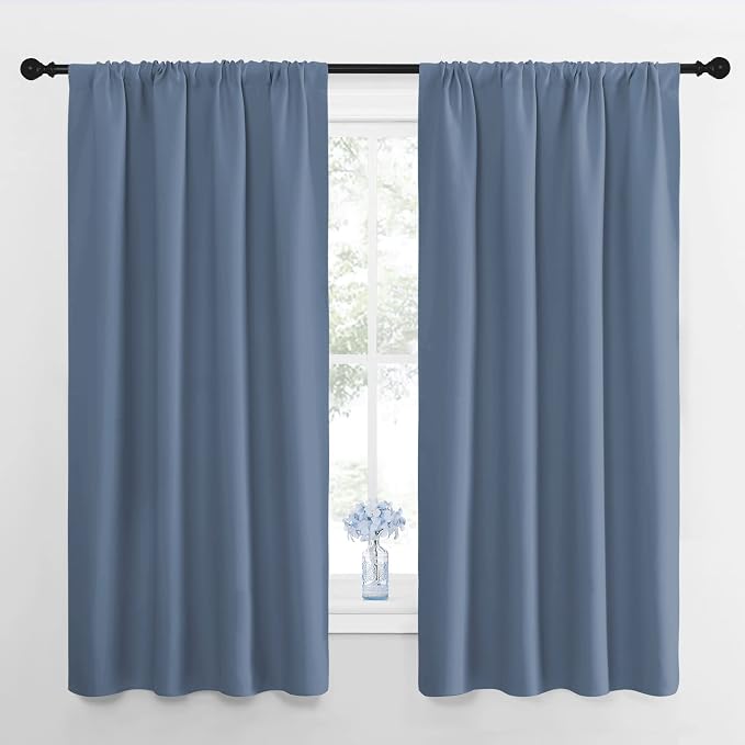 NICETOWN Blackout Curtains for Living Curtains, Triple Weave Home Decoration by NICETOWN