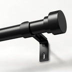 IFELS Heavy Duty Curtain Rods for Windows 72 to 144 Inch, 1 Inch Adjustable by IFELS