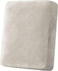 H.VERSAILTEX Velvet Stretch Couch Cushion Cover Plush Cushion Slipcover by HVERSAILTEX