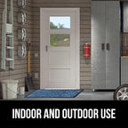 GORILLA GRIP 100% Waterproof All-Season WeatherMAX Doormat 35x23, US Designed - Image 9
