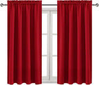 DWCN Christmas Red Blackout Curtains - Image 9