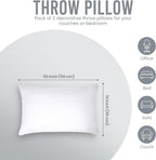 Utopia Bedding 12x20 Pillow Inserts, Sofa & Couch – Soft, Supportive & Fluffy - Image 6